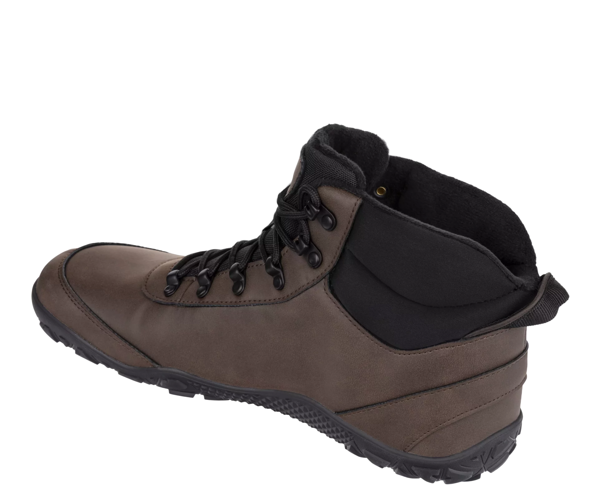 Kotníková barefoot obuv BENNON zimní černá