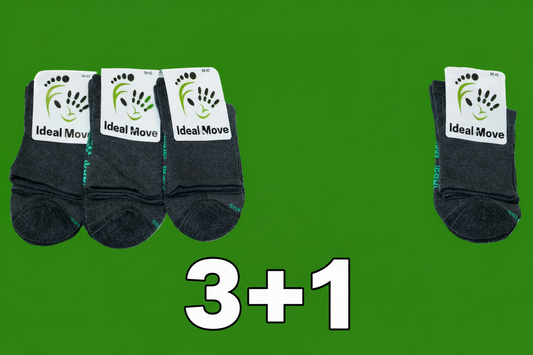 DÁRKOVÝ BALÍČEK – Barefoot ponožky BAVLNA 3+1 ZDARMA