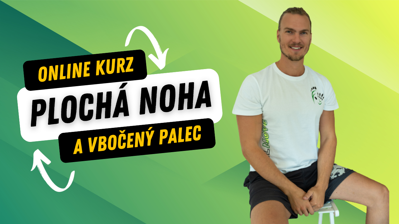 Online kurz plochá noha a vbočený palec