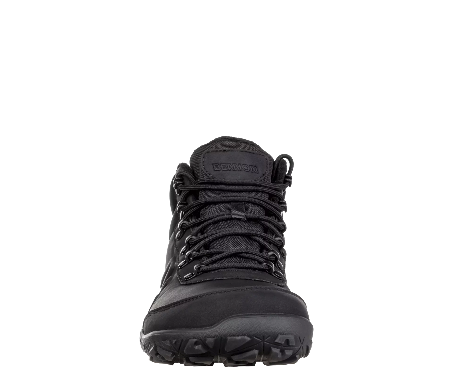 Kotníková barefoot obuv BENNON zimní černá