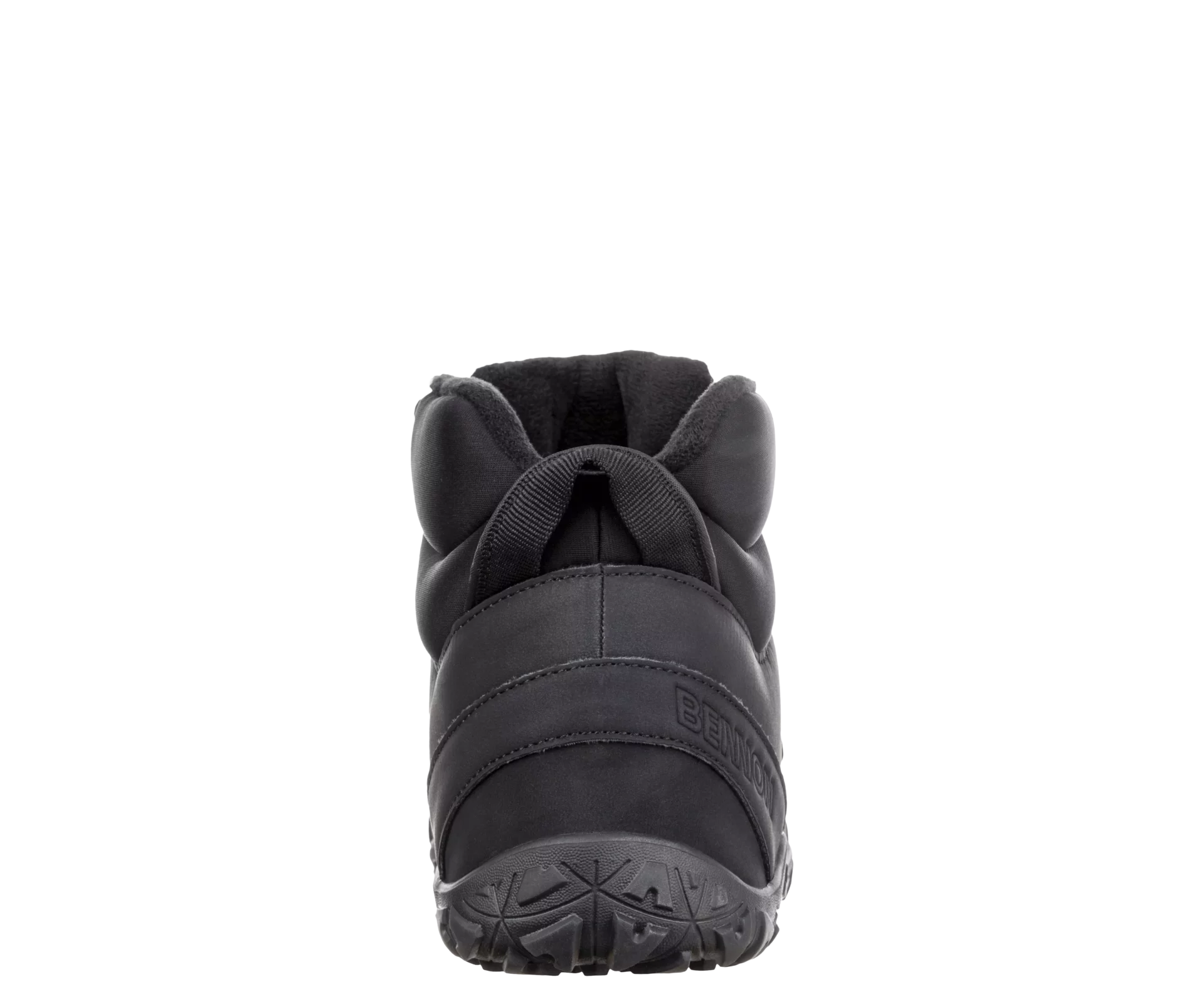Kotníková barefoot obuv BENNON zimní černá