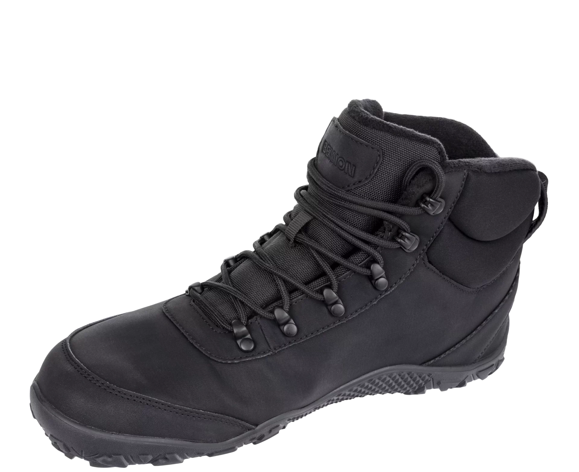 Kotníková barefoot obuv BENNON zimní černá