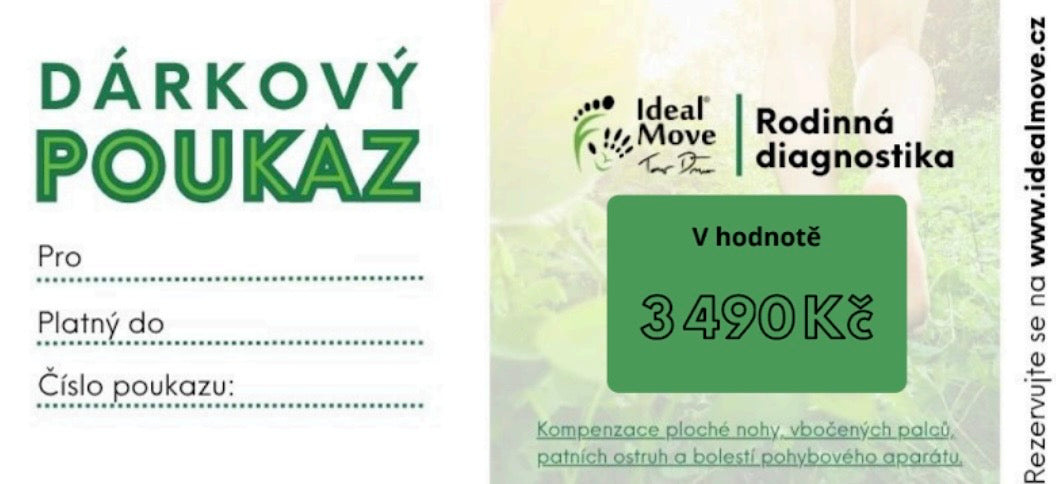 🎁 Dárkový poukaz Ideal Move