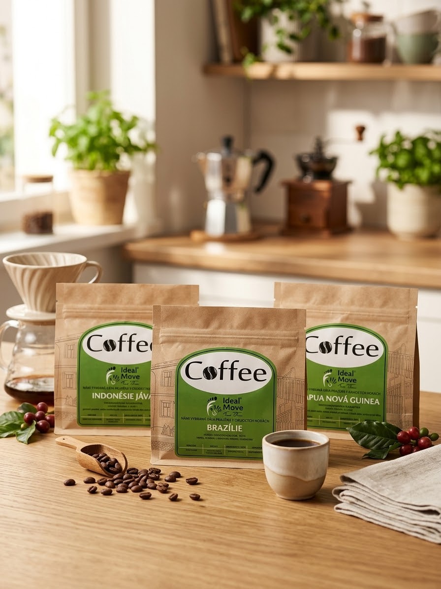 Dárkový balíček IDEAL MOVE COFFEE (3X 250 g)