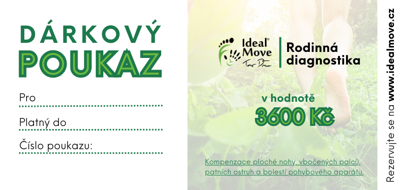 🎁 Dárkový poukaz Ideal Move